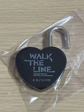 ENHYPEN 니키 NI-KI 공중 정원 하트 락 블랙