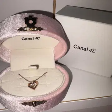 Canal 4C 하트 모양 목걸이 생일용