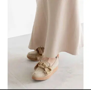 2WAY 플랫폼 신발 (BEIGE)