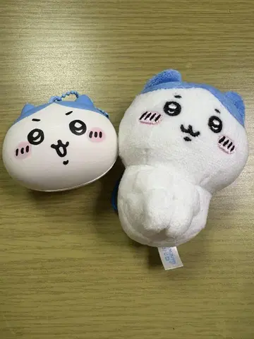 치이카와 (먼작귀) 하치와레 키링과 봉제 인형