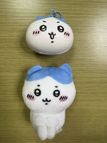치이카와 (먼작귀) 하치와레 키링과 봉제 인형