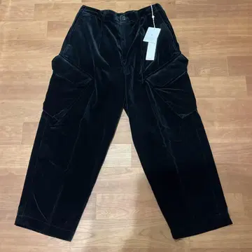 블럼스 벨벳 컴뱃 트라우저 블랙 사이즈 3