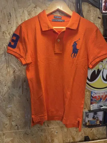 Ralph Lauren POLO L 오렌지 빅 포니