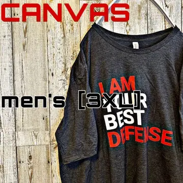 CF-2 [CANVAS] 프린트 티셔츠 men's [3XL]