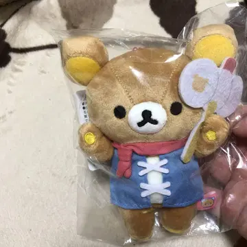 리락쿠마 매달린 봉제 인형 다라다라 보디가드