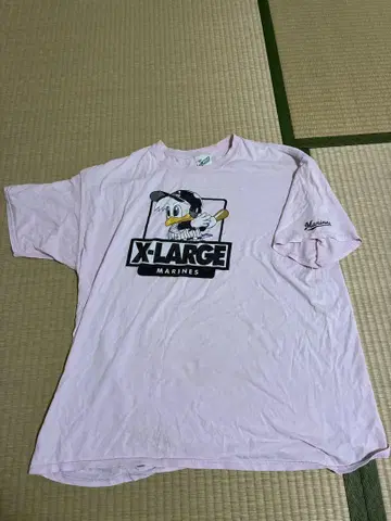X-LARGE 마린즈 티셔츠 XL 사이즈 핑크