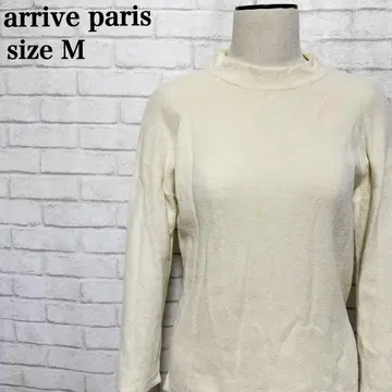 arrive paris 오피스 캐주얼 모크넥 M 출퇴근 고급