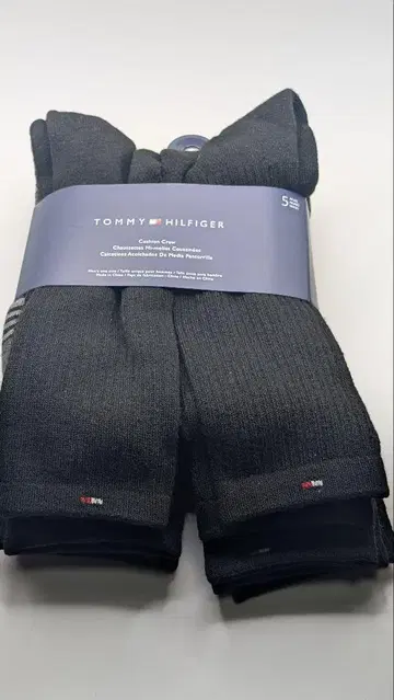 타미힐피거 블랙 삭스 5켤레 세트
