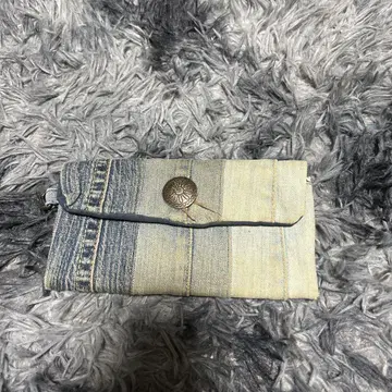 데님 장지갑 handmade
