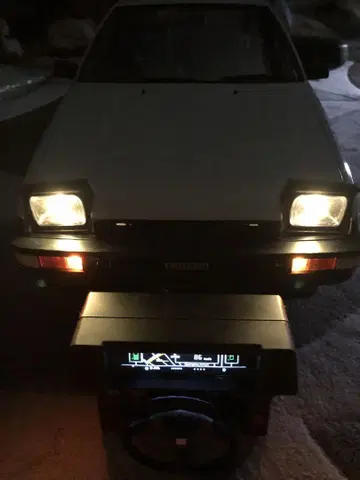 데아고스티니 스프린터 트레노 1/8 머리글자 D의 AE86 완제품