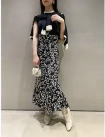 스나이델 남성 인기 바리 프린트 스커트