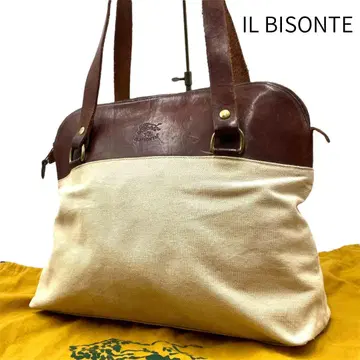 [구하기 어려움] 일비종떼 IL BISONTE 토트백 A4 유니섹스