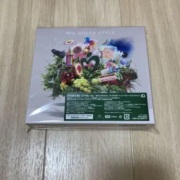 Mrs.GREEN APPLE 10 CD+Blu-ray 초회