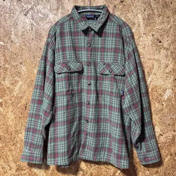 파타고니아 1997년산 헤비 플란넬 셔츠 포르투갈 파타고니아