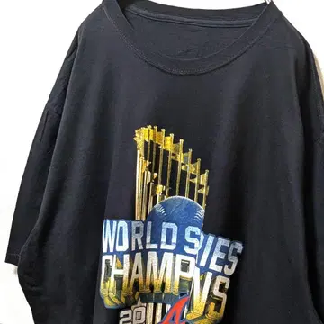 MLB 애틀랜타 브레이브스 빅 로고 티셔츠 블랙 검정 구제 의류