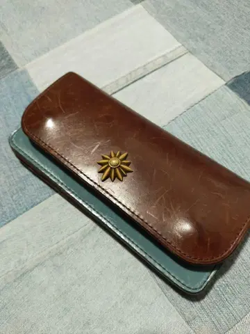 kubiki leather 장지갑 오자가 디자인 랄프 로렌