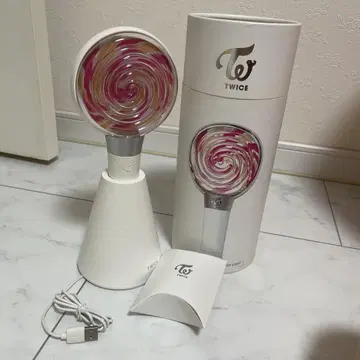 TWICE 응원봉 화이트/핑크