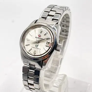 작동 RADO GREEN HOUSE 라도 수동 와인딩 여성용 손목시계