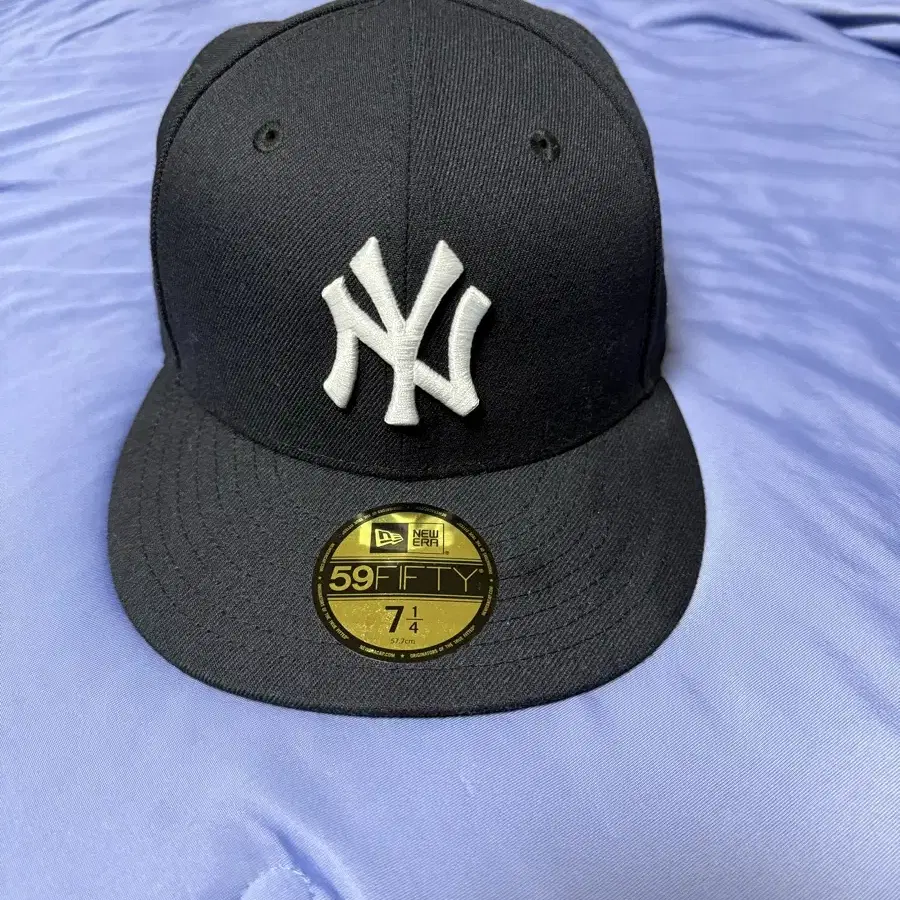Hello Sunrise Washed OG Logo 6-Panel Cap Ocean Blue on