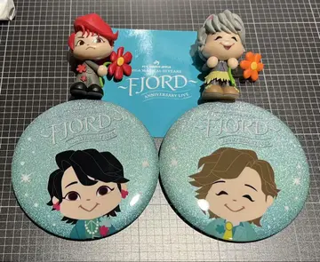 미세스 그린 애플 FJORD 랜덤 피규어 캔뱃지 4개 세트