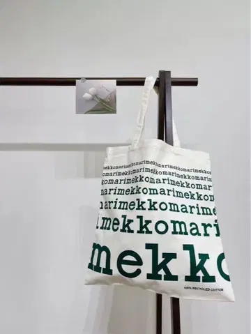 마리메코 에코백 리사이클 코튼 2개 세트
