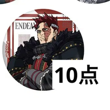 나의 히어로 아카데미아 엔데버 10대 강자 캔뱃지 10개