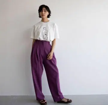 nokcha 퍼플 팬츠