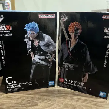 제일복권 BLEACH 쿠로사키 이치고 그리무조 피규어 비주얼 스탠드