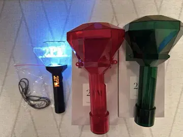 2PM 응원봉 1세대 커버 그린 레드