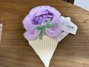 10cm 봉제 인형 사이즈 봉제 의류 봉제 인형 판초 아이스크림 퍼플