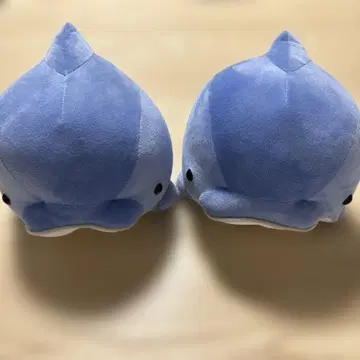 핫케이지마 씨 파라다이스 수족관 돌고래 파랑 봉제 인형 2개 세트