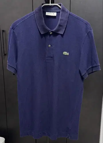 LACOSTE 라코스테 L1212 피케 셔츠 사이즈 3 네이비