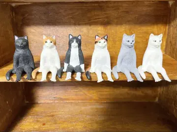 앉아있는 고양이 가챠가챠 컴플리트 전 종류 키탄클럽