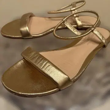 GianvitoRossi JAIME 플랫 샌들 골드 37