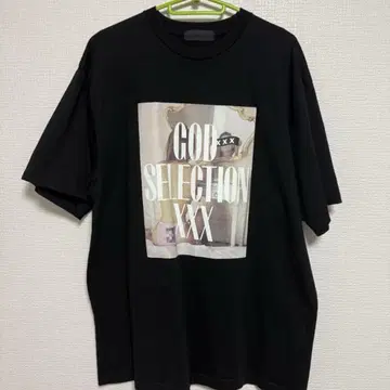 GOD SELECTION XXX 블랙 티셔츠