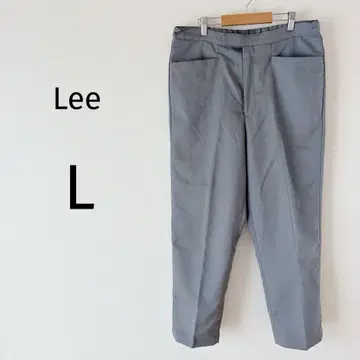Lee 슬랙스 테이퍼드 팬츠 남성용 센터 프레스 포켓 L