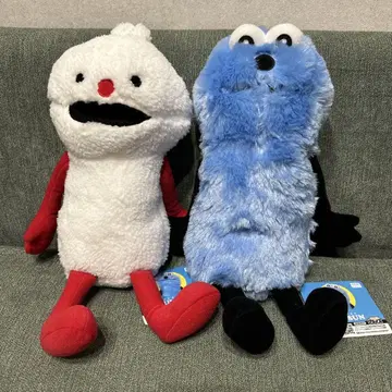 퍼펫 순순 앉기 Big 봉제 인형 순순 & 논논