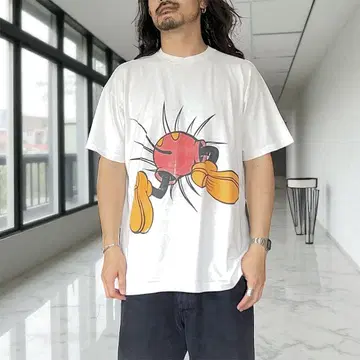 초레어!! XL 90년대 디즈니 미키 빈티지 티셔츠