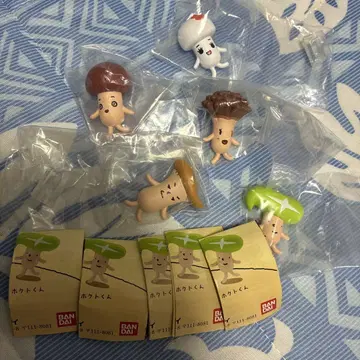 버섯 그룹 나란히 가챠 전종 세트
