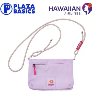 PLAZA 하와이안 항공 트래블 숄더 파우치