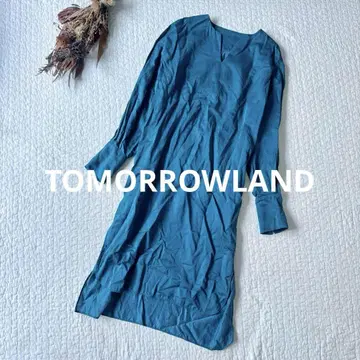 TOMORROWLAND 원피스 긴팔 튜닉 실크 코튼