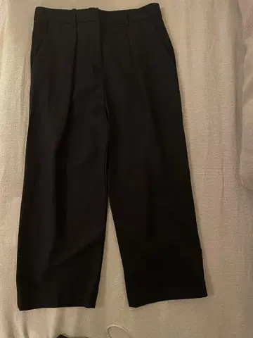 JOSEPH 블랙 와이드 팬츠