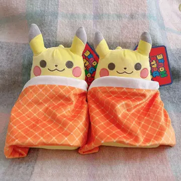 피카츄 침대 2개 포켓몬 인형 하우스 봉제 인형