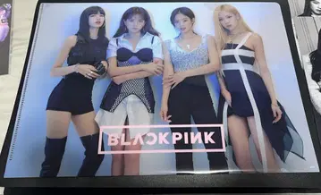 BLACKPINK 블랙 핑크 클리어 파일 파일