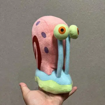 스펀지 밥 게리 봉제 인형