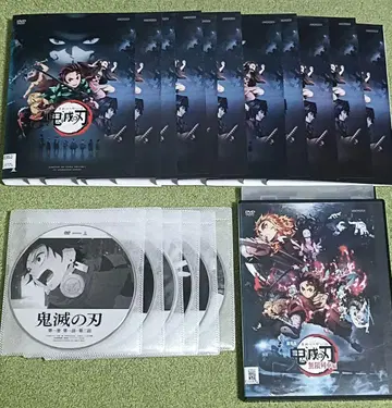 귀멸의 칼날 + 귀멸의 칼날 무한 열차 편 DVD 전권 세트