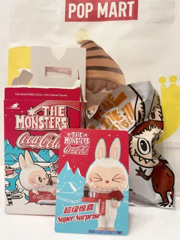 팝마트 POPMART labubu 라부부 코카콜라