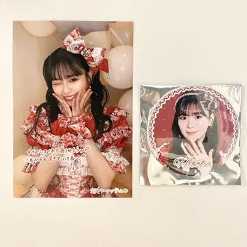 초도키메키 선전부 사카이 히토카 엽서 캔뱃지