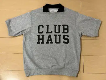 CLUBHAUS 반팔 맨투맨