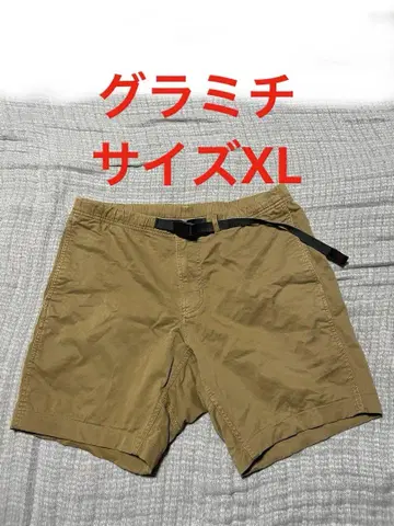 그라미치 하프 팬츠 숏 팬츠 사이즈 XL 남성용 베이지
